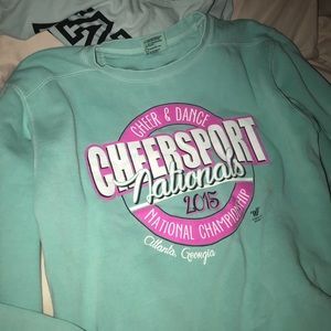 Cheersport sweatshirt size medium never worn